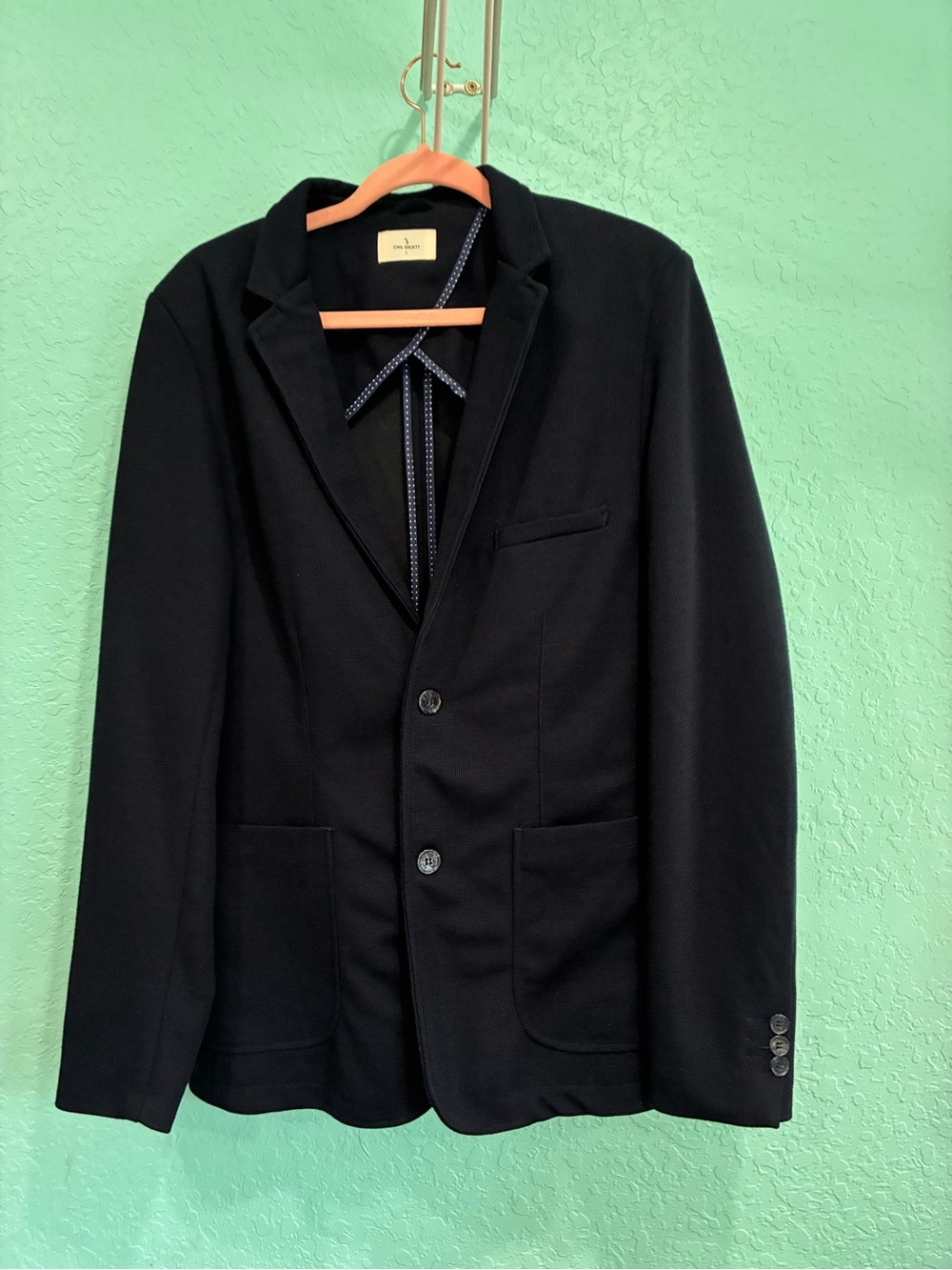 Women’s Blazer Navy Civil Society Large jacket Classic casual
